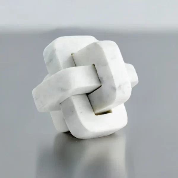 white-marble-knot-sculpture-for-decor