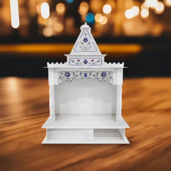 white marble temple for home