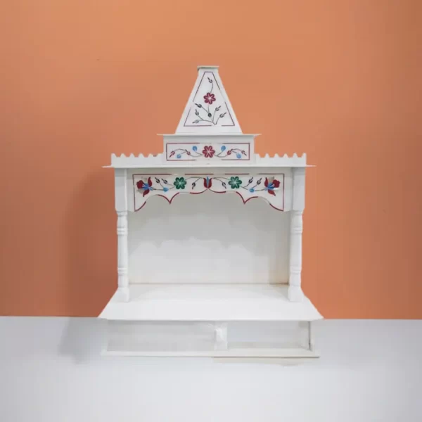 white marble temple for home and office