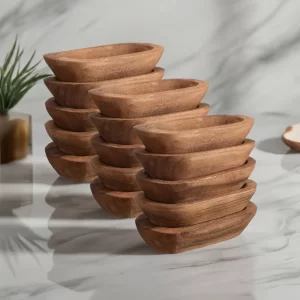 High-Quality Wooden Dough Bowls Wholesale