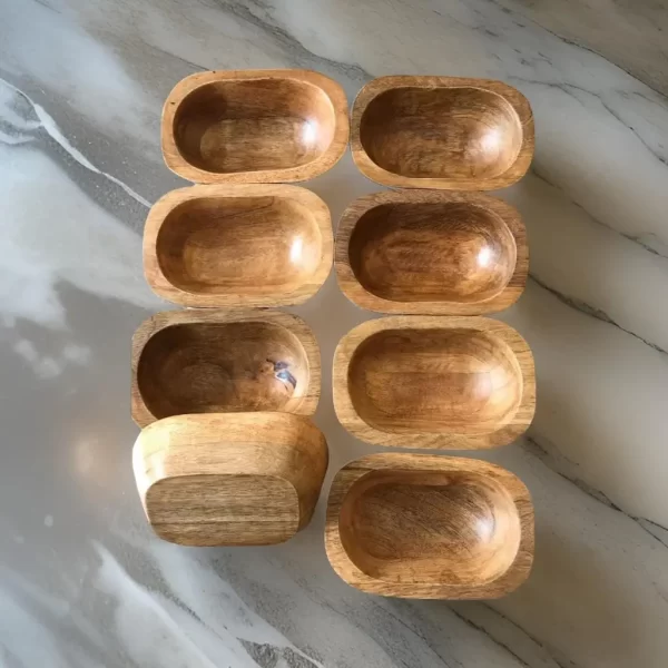 wooden dough bowls for candles bulk