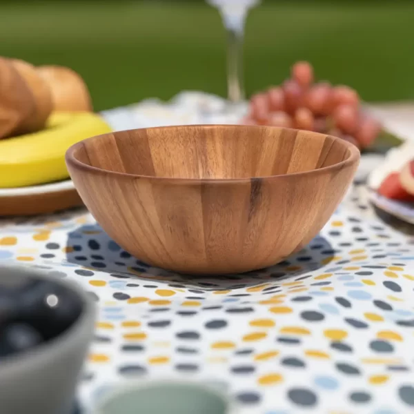 bulk wood round bowl