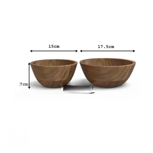 size of bowls