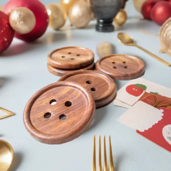 wooden coasters wholesale